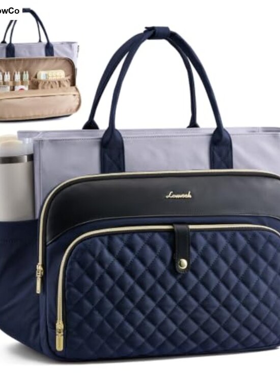 Other - Quilted Laptop Tote Bag for Women Work Teacher Nurse 15.6 Inch Shoulder